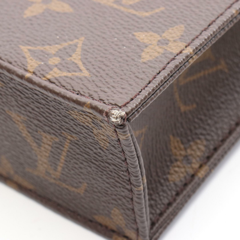 LOUIS VUITTON Petit Sac Plat 單肩包 手提包 M69442 Monogram 帆布 二手 女士-7