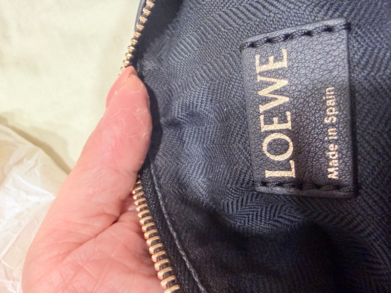 羅意威Loewe手提便當盒深藍色-5