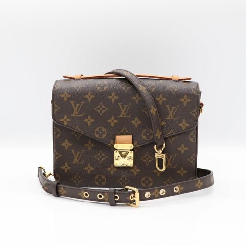 Louis Vuitton 路易威登 Pochette Métis 郵差包 棕色花紋 手提包 單肩包 斜挎包