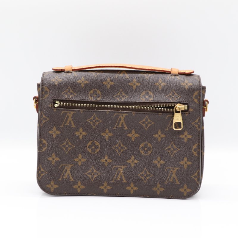 Louis Vuitton 路易威登 Pochette Métis 郵差包 棕色花紋 手提包 單肩包 斜挎包-4