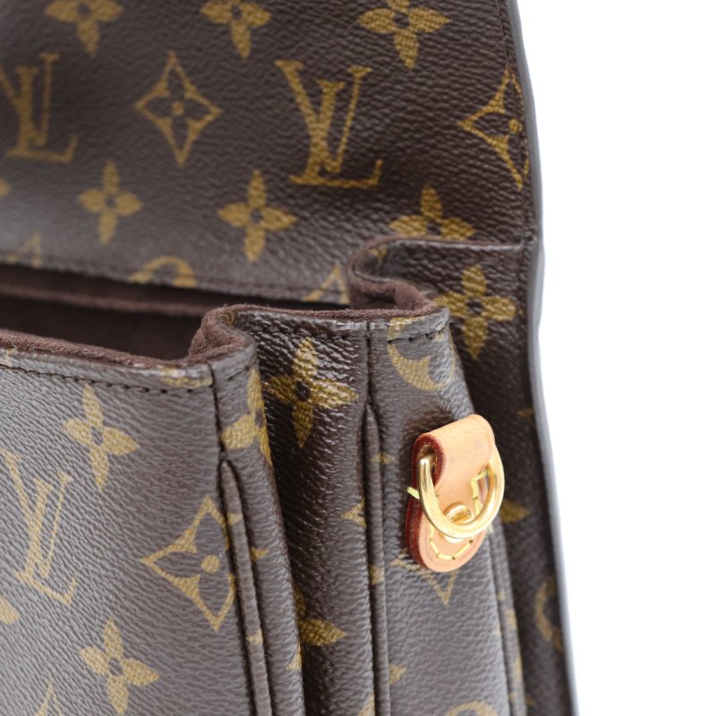 Louis Vuitton 路易威登 Pochette Métis 郵差包 棕色花紋 手提包 單肩包 斜挎包-11
