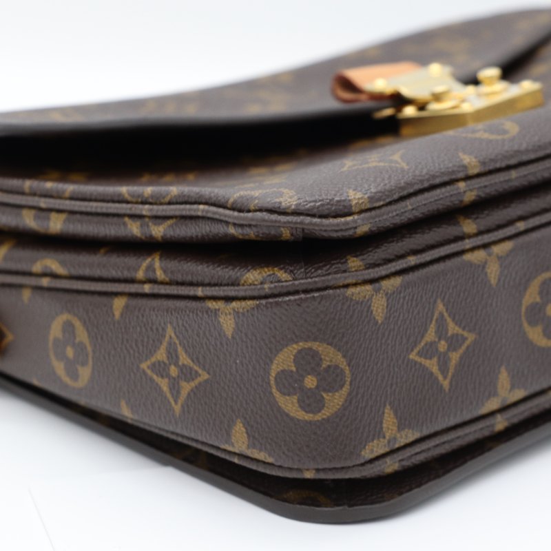 Louis Vuitton 路易威登 Pochette Métis 郵差包 棕色花紋 手提包 單肩包 斜挎包-15