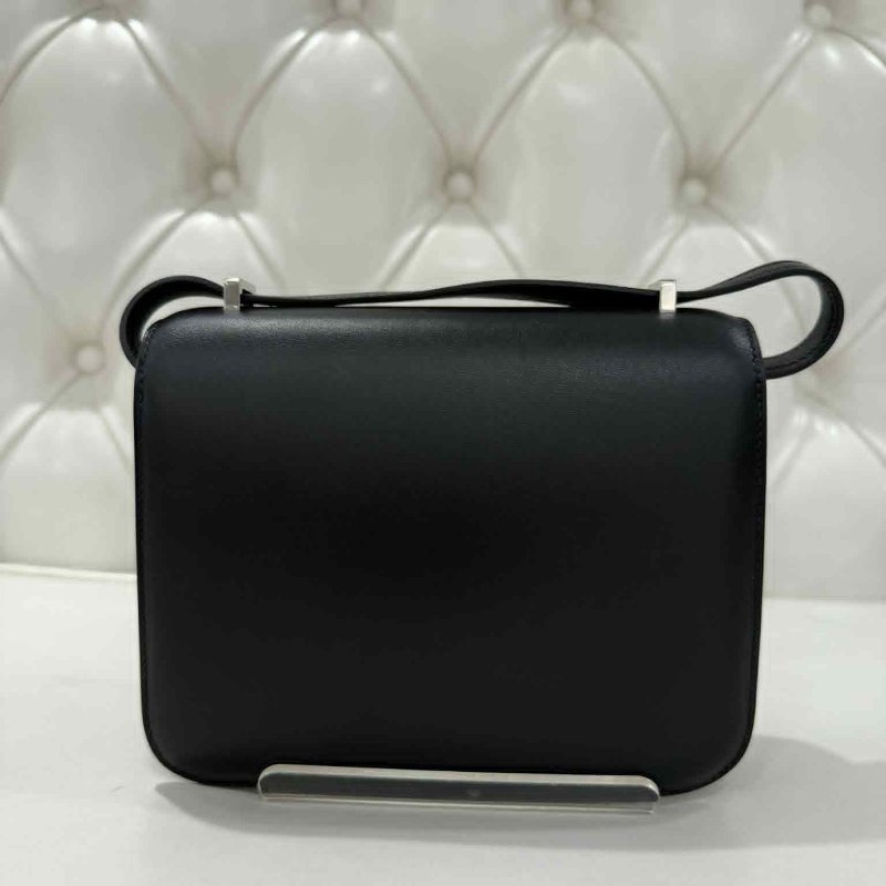 HERMES BOX白琺瑯康康19CM Z刻 黑色-1