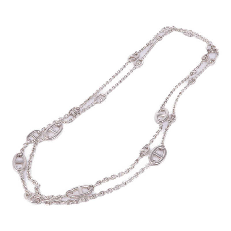 HERMES 925純銀Farandole Long Necklace 120項鍊-2