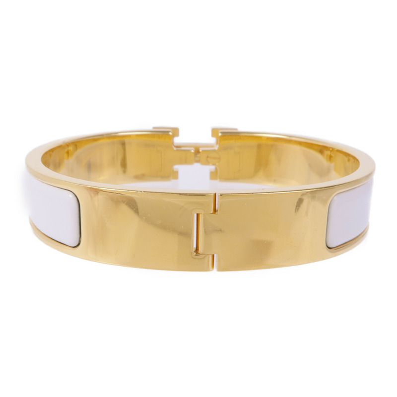 HERMES 琺瑯/金屬Clic H手鐲-2