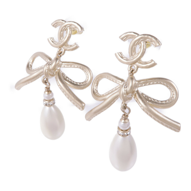 CHANEL PVC/金屬Earrings耳環-1