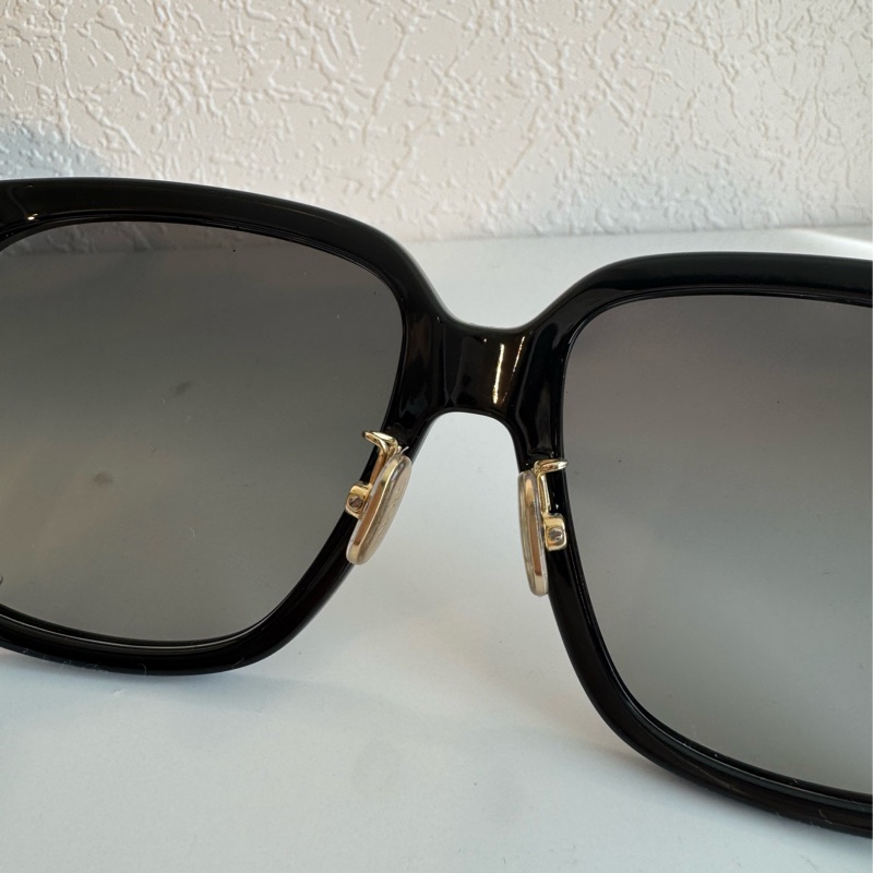 Dior黑色側邊金logo墨鏡🕶️-5