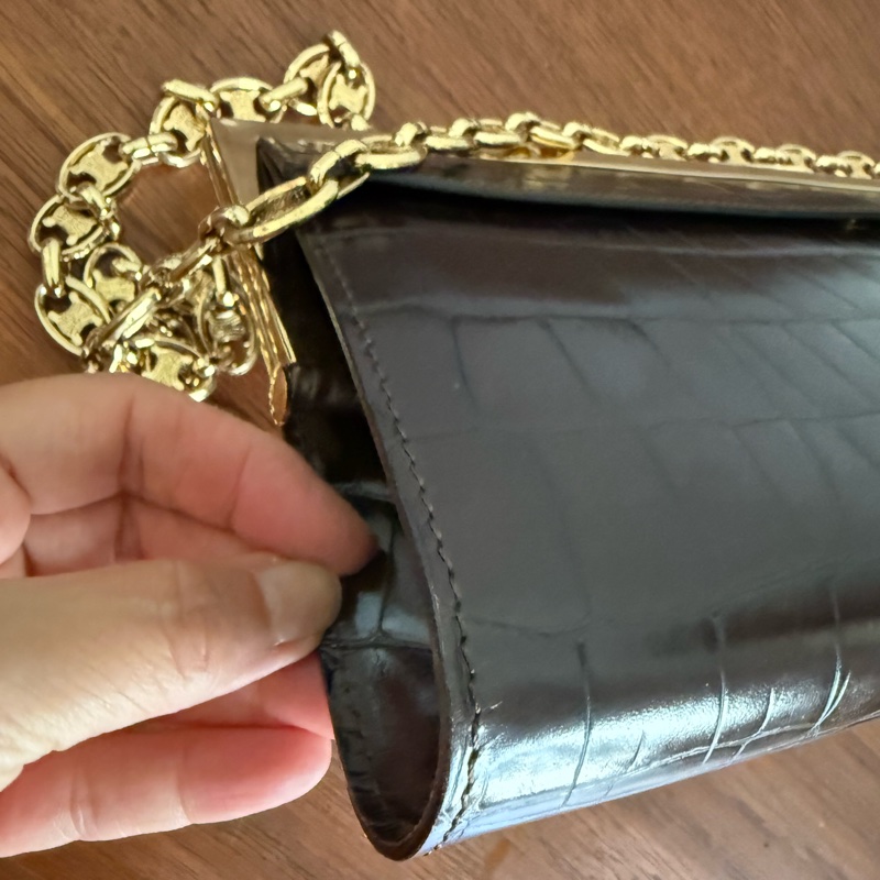 CELINE Triomphe 凱旋門鍊帶包-8