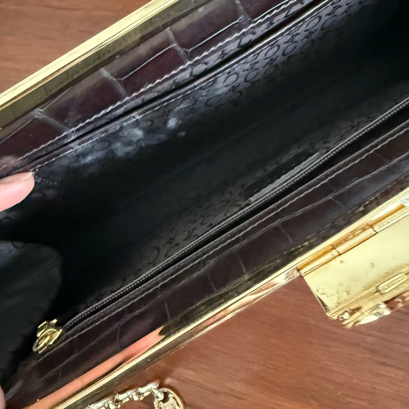 CELINE Triomphe 凱旋門鍊帶包-11
