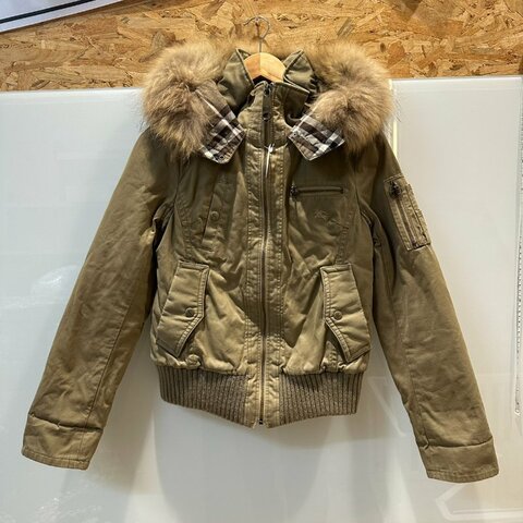 【美收精品】BURBERRY 茶色毛毛外套 4-243【隔月月中將轉賣至日本 上架期限30天】