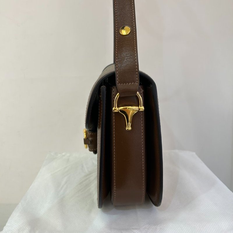 GUCCI烏木邊PVC1955口蓋包-1