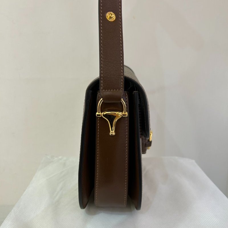 GUCCI烏木邊PVC1955口蓋包-2