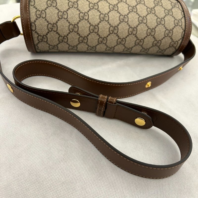 GUCCI烏木邊PVC1955口蓋包-9