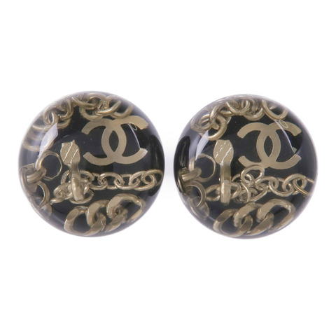 CHANEL PVC/金屬Earrings耳環