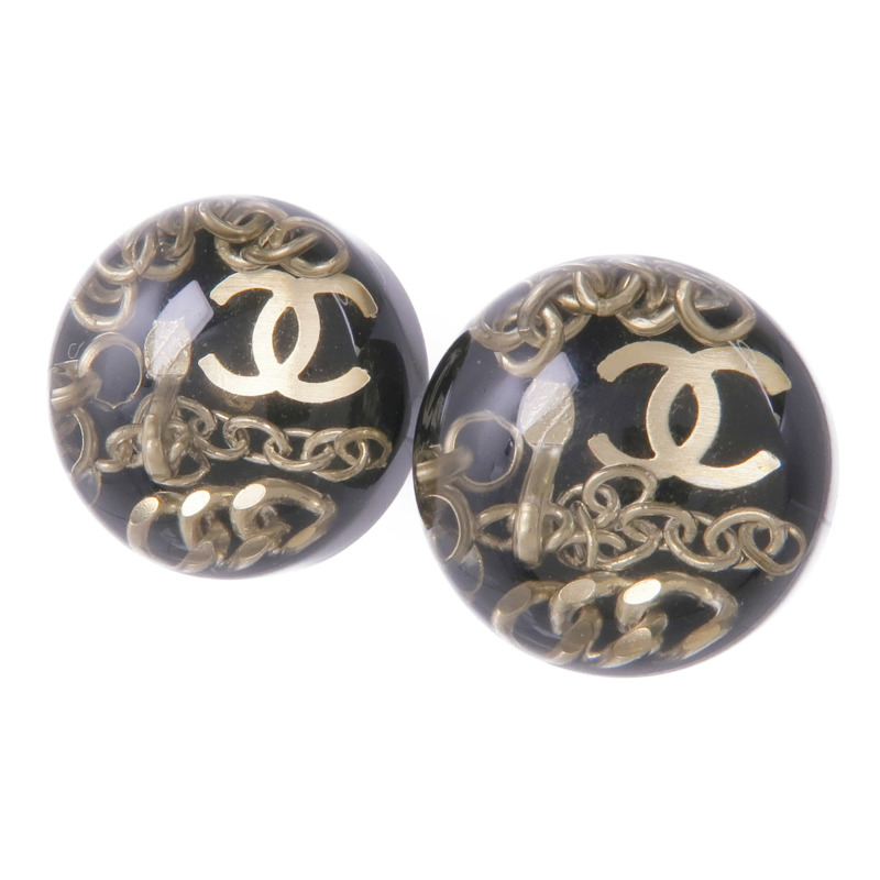 CHANEL PVC/金屬Earrings耳環-1