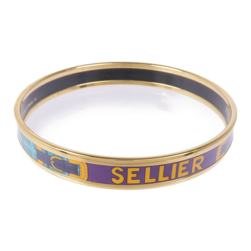 HERMES 琺瑯/金屬Bangle手鐲-1