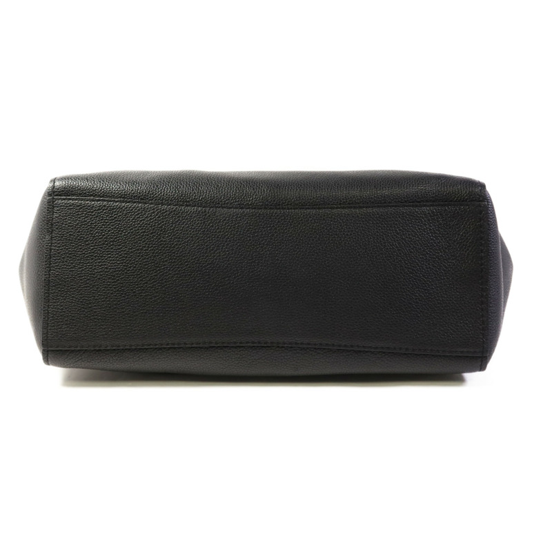 COACH 牛皮皮革Shoulder Bag金扣肩背袋-3