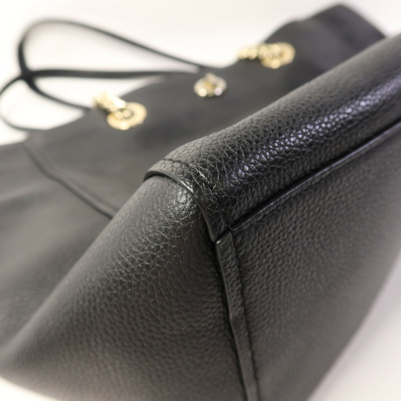 COACH 牛皮皮革Shoulder Bag金扣肩背袋-12