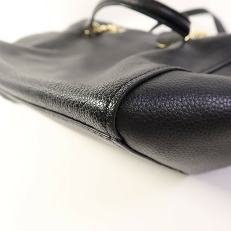 COACH 牛皮皮革Shoulder Bag金扣肩背袋-13