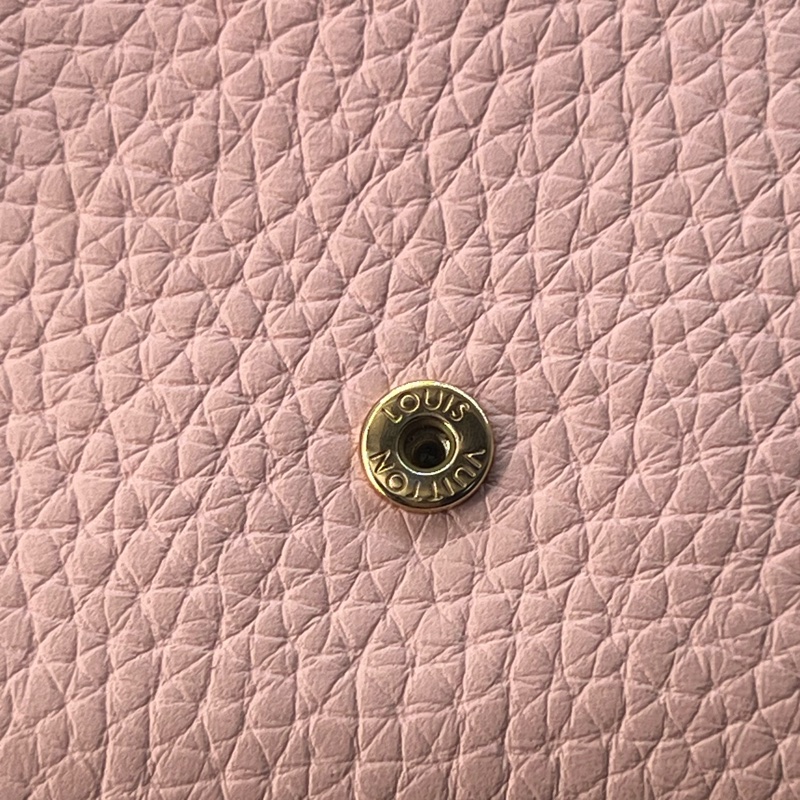 💗香緹國際精品💗 LV 粉色牛皮中夾-6