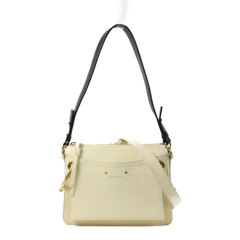 Chloe 牛皮皮革Shoulder Bag金扣肩背袋