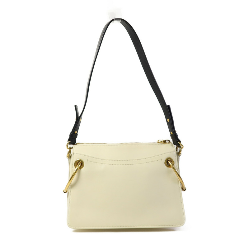 Chloe 牛皮皮革Shoulder Bag金扣肩背袋-2