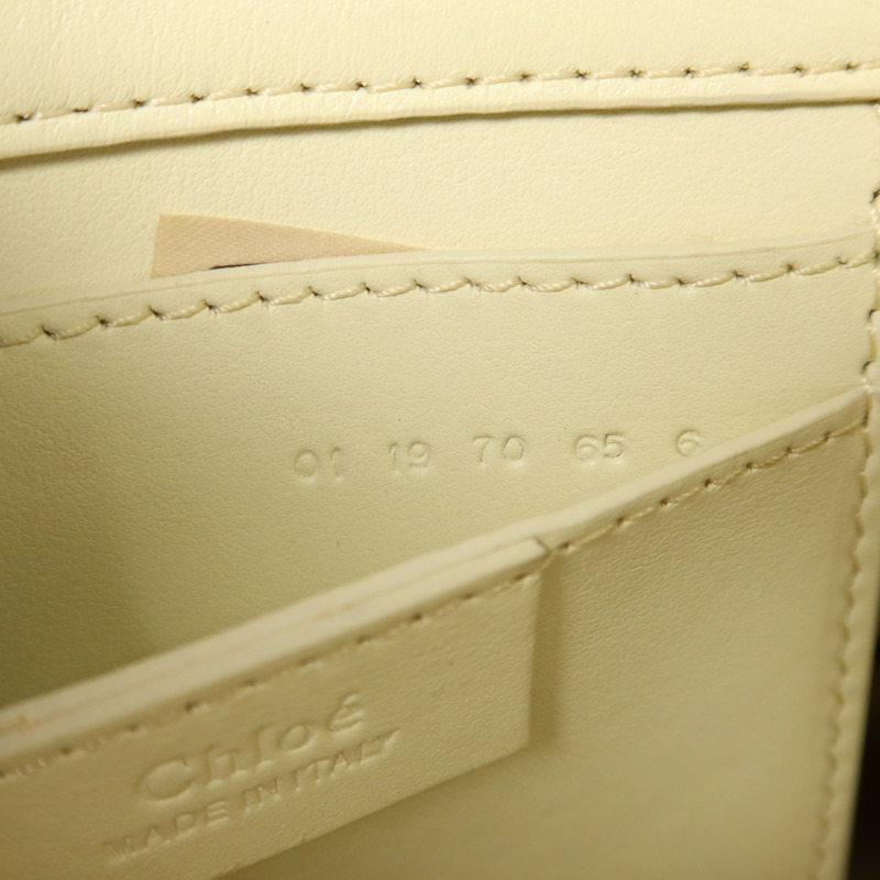 Chloe 牛皮皮革Shoulder Bag金扣肩背袋-7