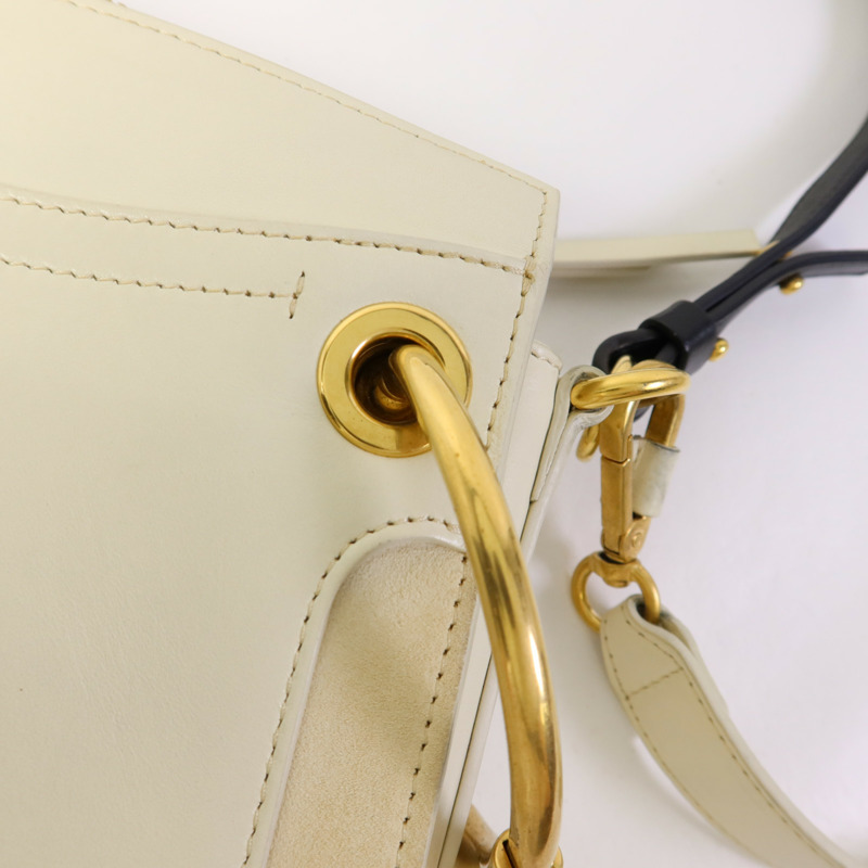 Chloe 牛皮皮革Shoulder Bag金扣肩背袋-10