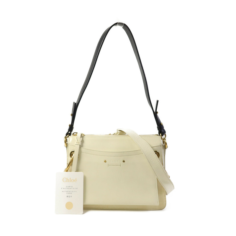 Chloe 牛皮皮革Shoulder Bag金扣肩背袋-20