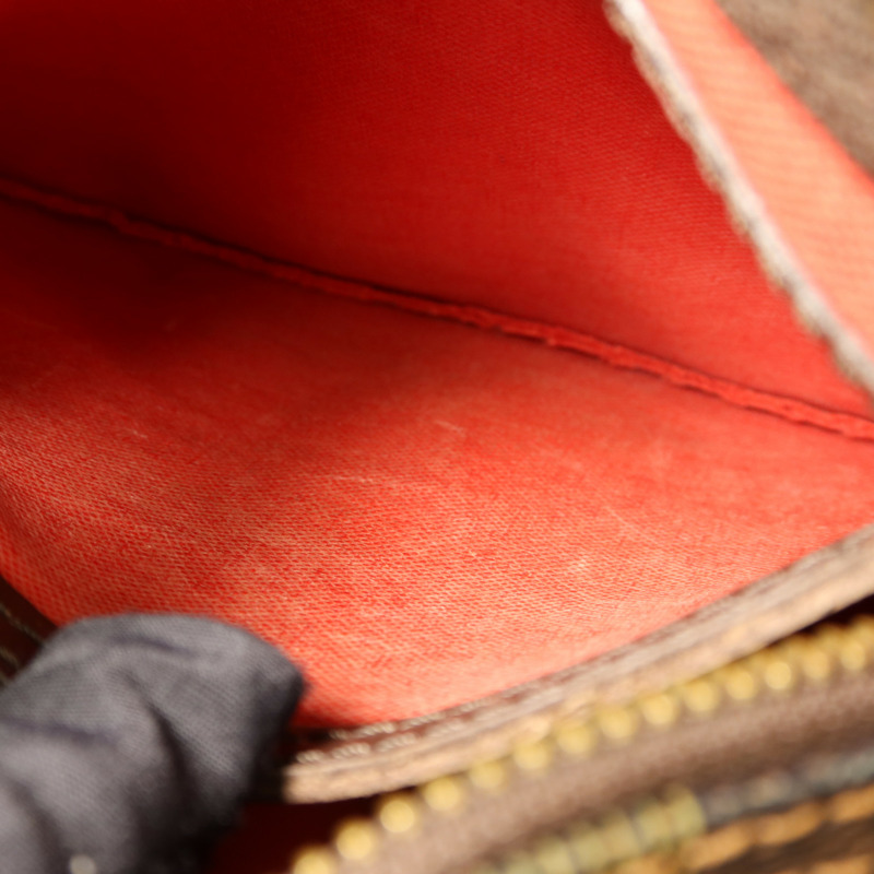 LOUIS VUITTON Damier Speedy 30金扣手挽袋-18