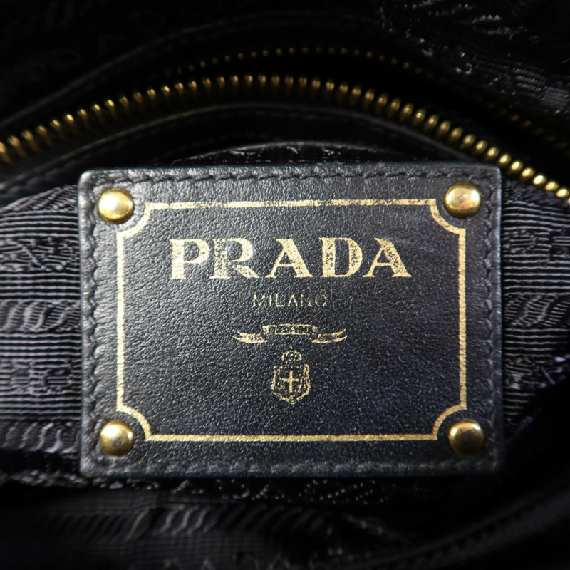 PRADA 尼龍2Way Shoulder Bag金扣手挽肩背兩用袋-6