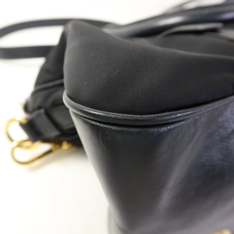 PRADA 尼龍2Way Shoulder Bag金扣手挽肩背兩用袋-16