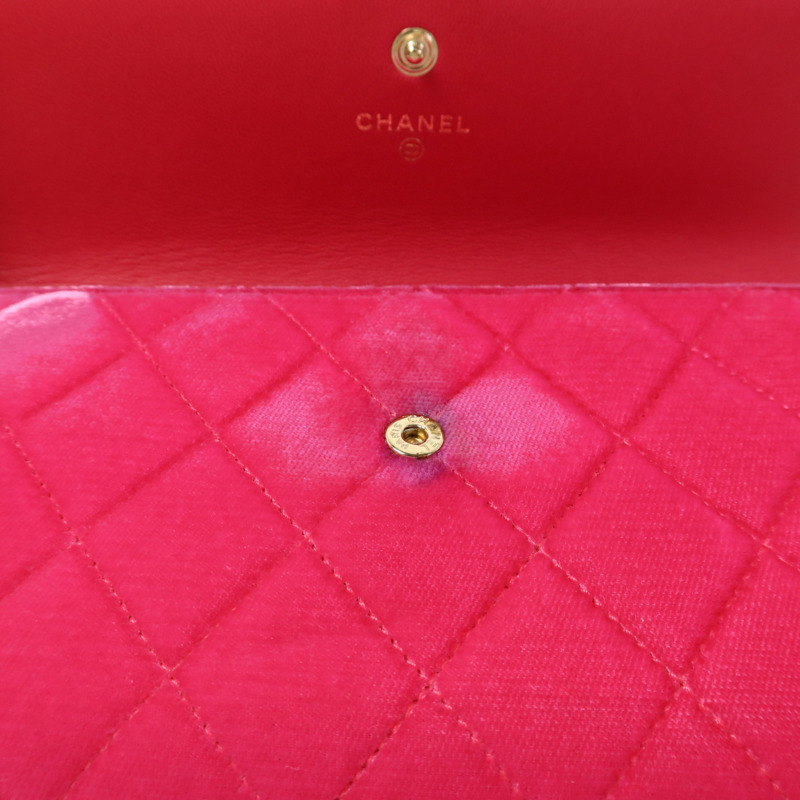 CHANEL 天鵝絨Boy WOC Wallet On Chain銀扣肩背袋-19