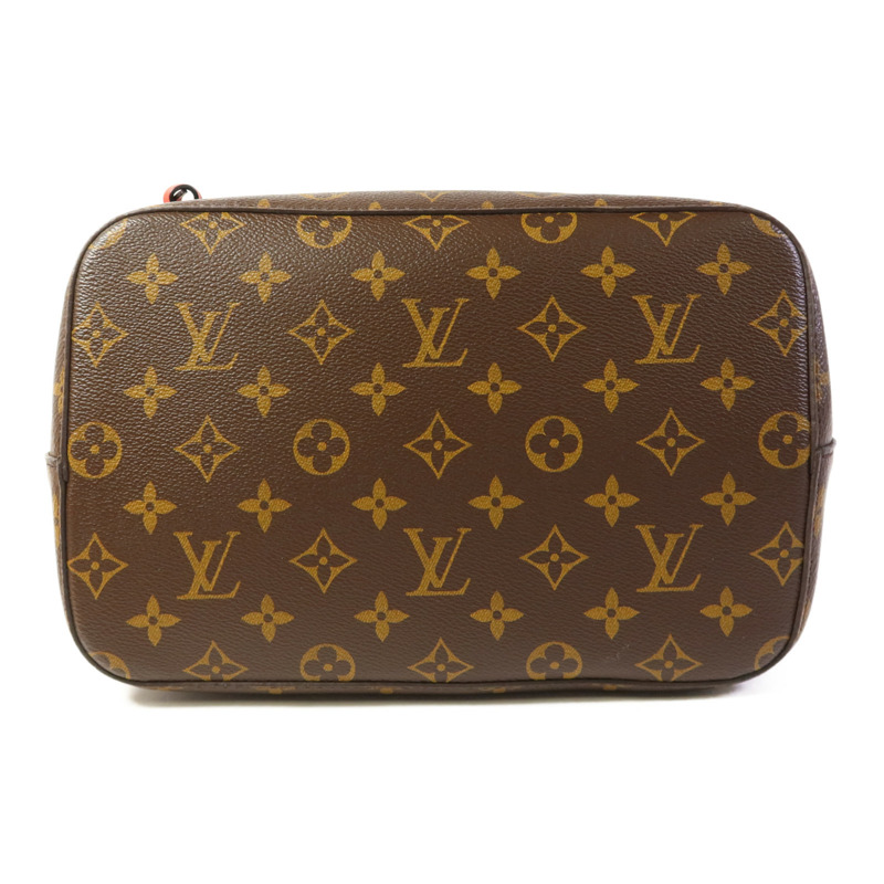 LOUIS VUITTON Monogram Neo Noe Bucket Bag金扣肩背袋Coquelicot-3