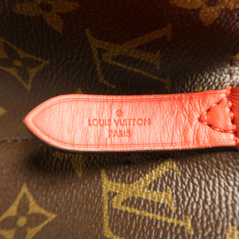 LOUIS VUITTON Monogram Neo Noe Bucket Bag金扣肩背袋Coquelicot-6