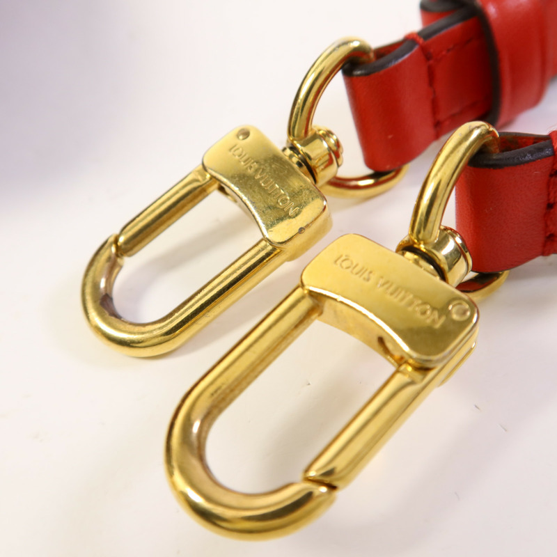 LOUIS VUITTON Monogram Neo Noe Bucket Bag金扣肩背袋Coquelicot-8