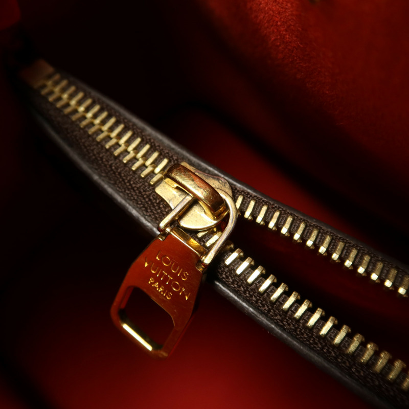 LOUIS VUITTON Monogram Neo Noe Bucket Bag金扣肩背袋Coquelicot-9