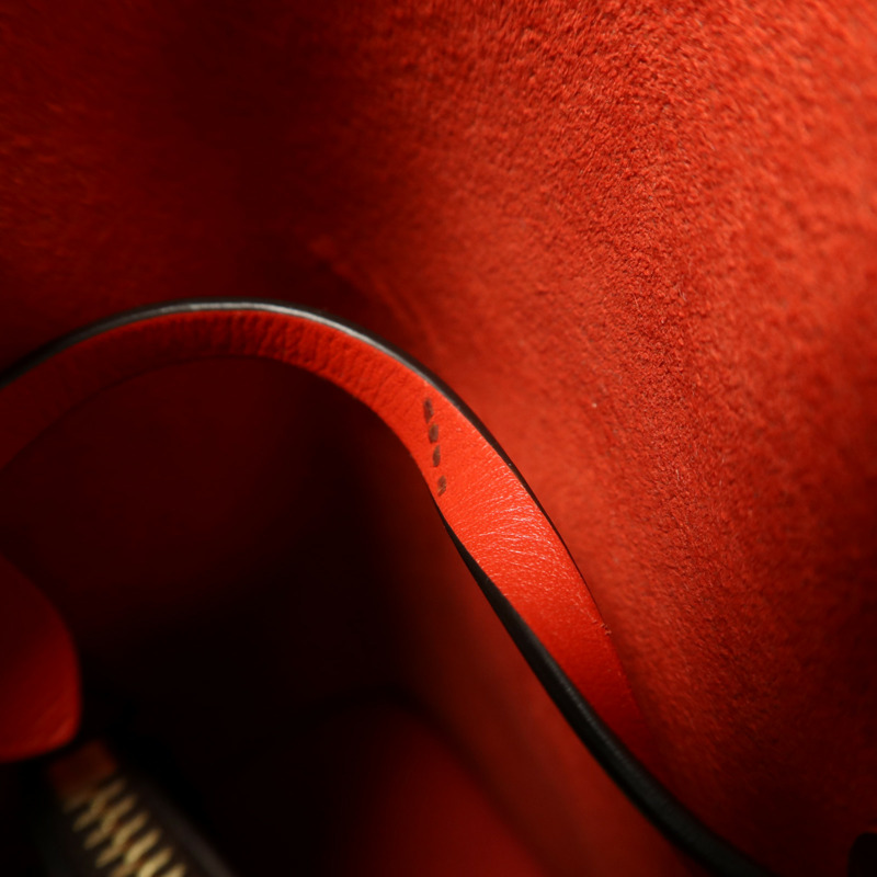 LOUIS VUITTON Monogram Neo Noe Bucket Bag金扣肩背袋Coquelicot-14