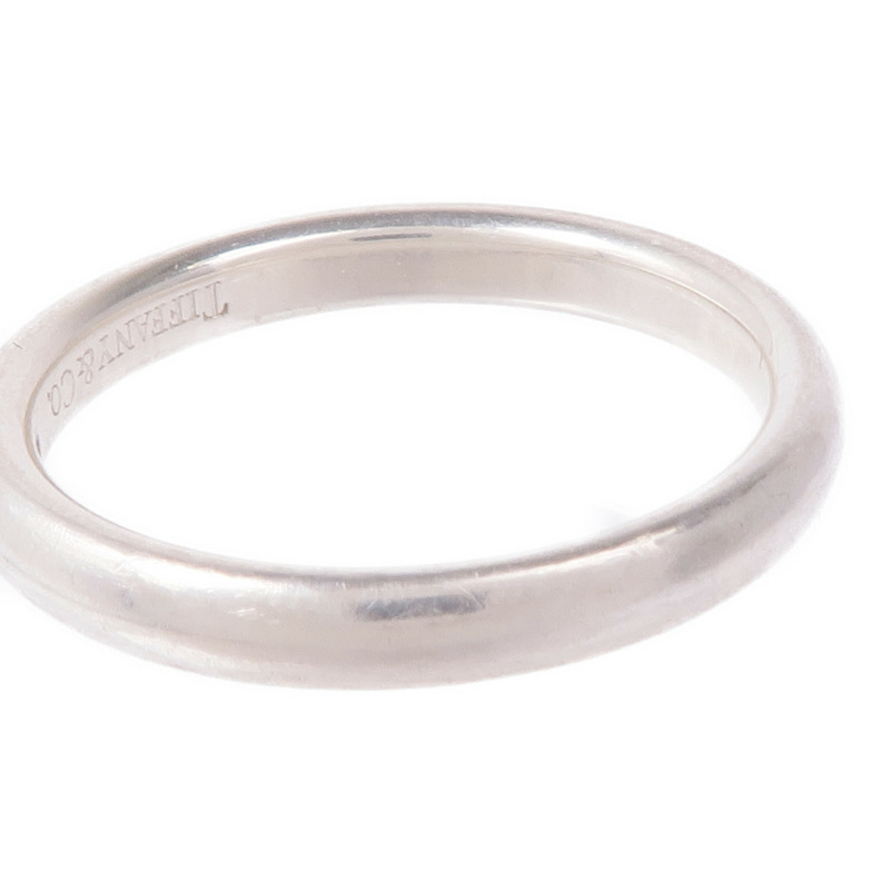 TIFFANY&CO 925純銀Elsa Peretti Band Diamond Ring鑽石戒指US#7-7