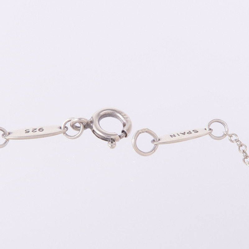 TIFFANY&CO 925純銀Elsa Peretti Open Heart Pendant項鍊-4