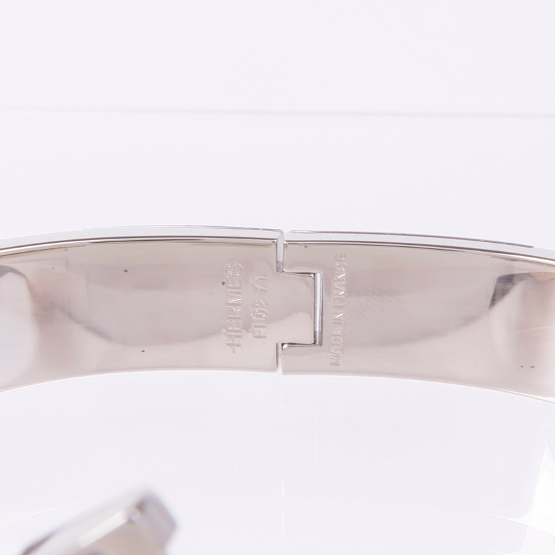 HERMES 金屬/琺瑯Clic H手鐲-6