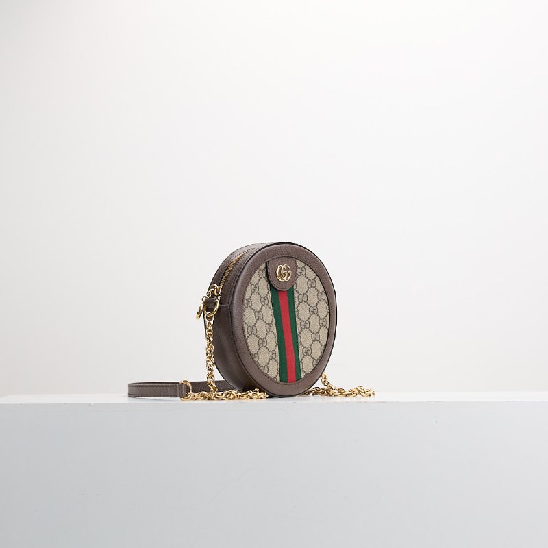 二手Gucci ophidia 圓餅包 /老花-1