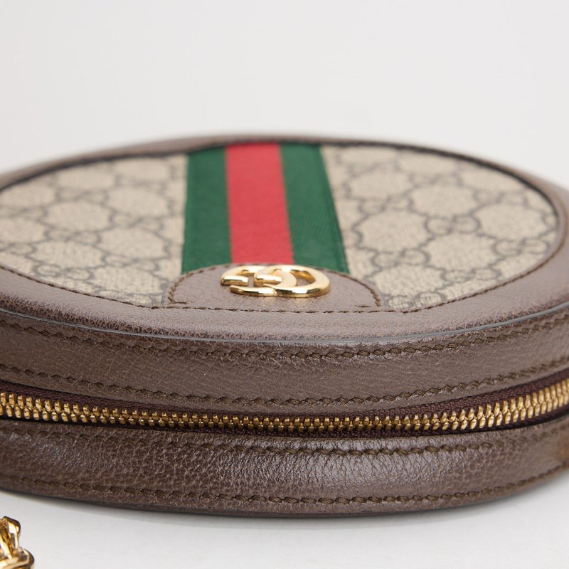 二手Gucci ophidia 圓餅包 /老花-5