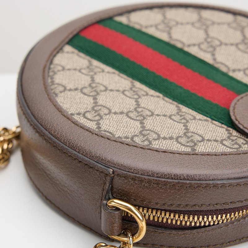 二手Gucci ophidia 圓餅包 /老花-6
