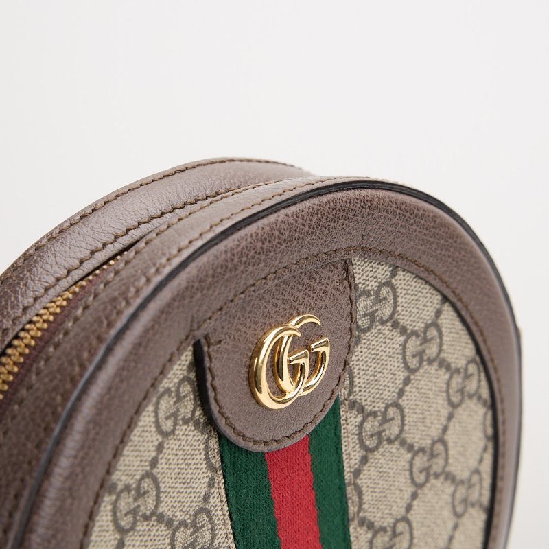 二手Gucci ophidia 圓餅包 /老花-7