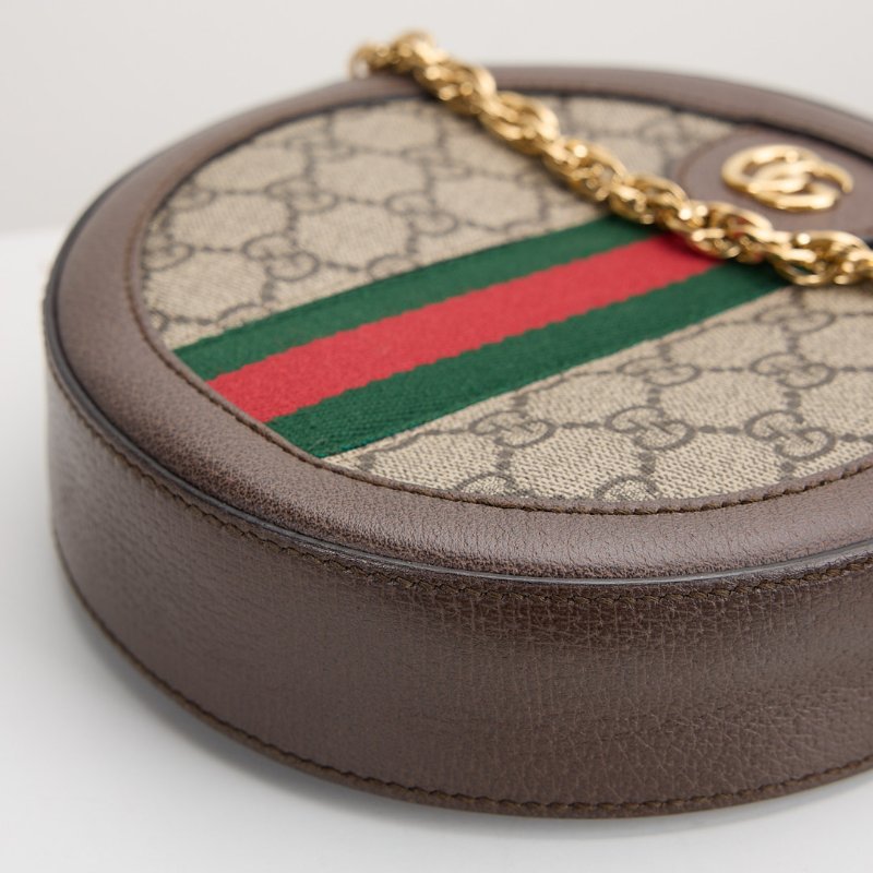 二手Gucci ophidia 圓餅包 /老花-12