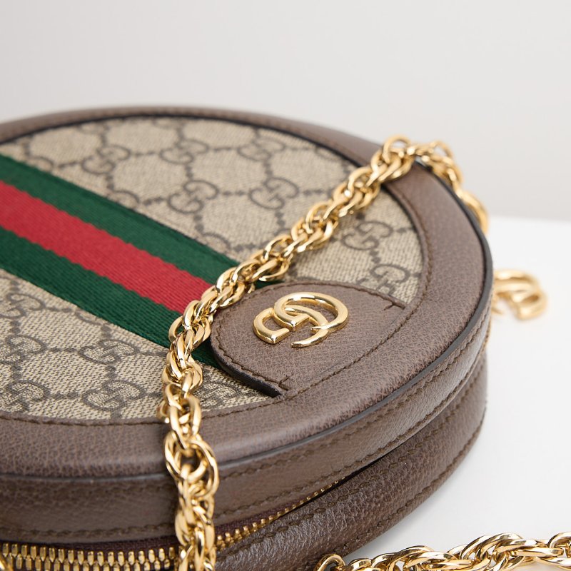 二手Gucci ophidia 圓餅包 /老花-13
