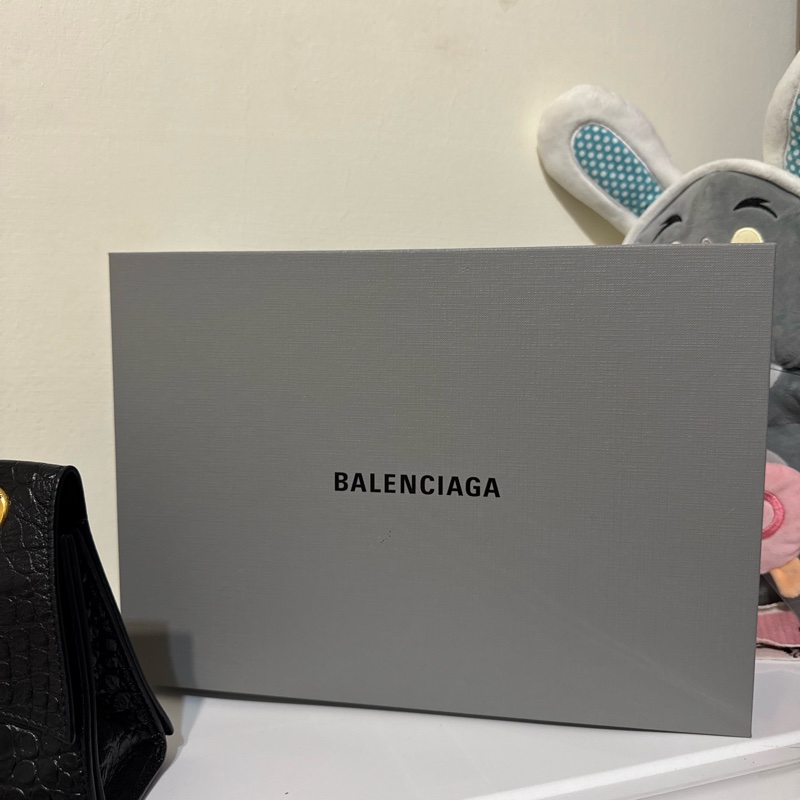 Balenciaga Crush small leather bag 軟皮鱷魚紋鏈條包-16