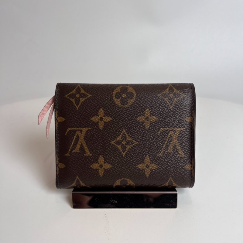 LV M62360 老花粉紅Victorine短夾-1