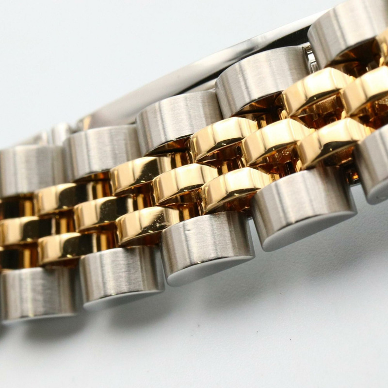 勞力士 Datejust No. 89，18K 黃金和不銹鋼，女士手錶，黃金，69173-11